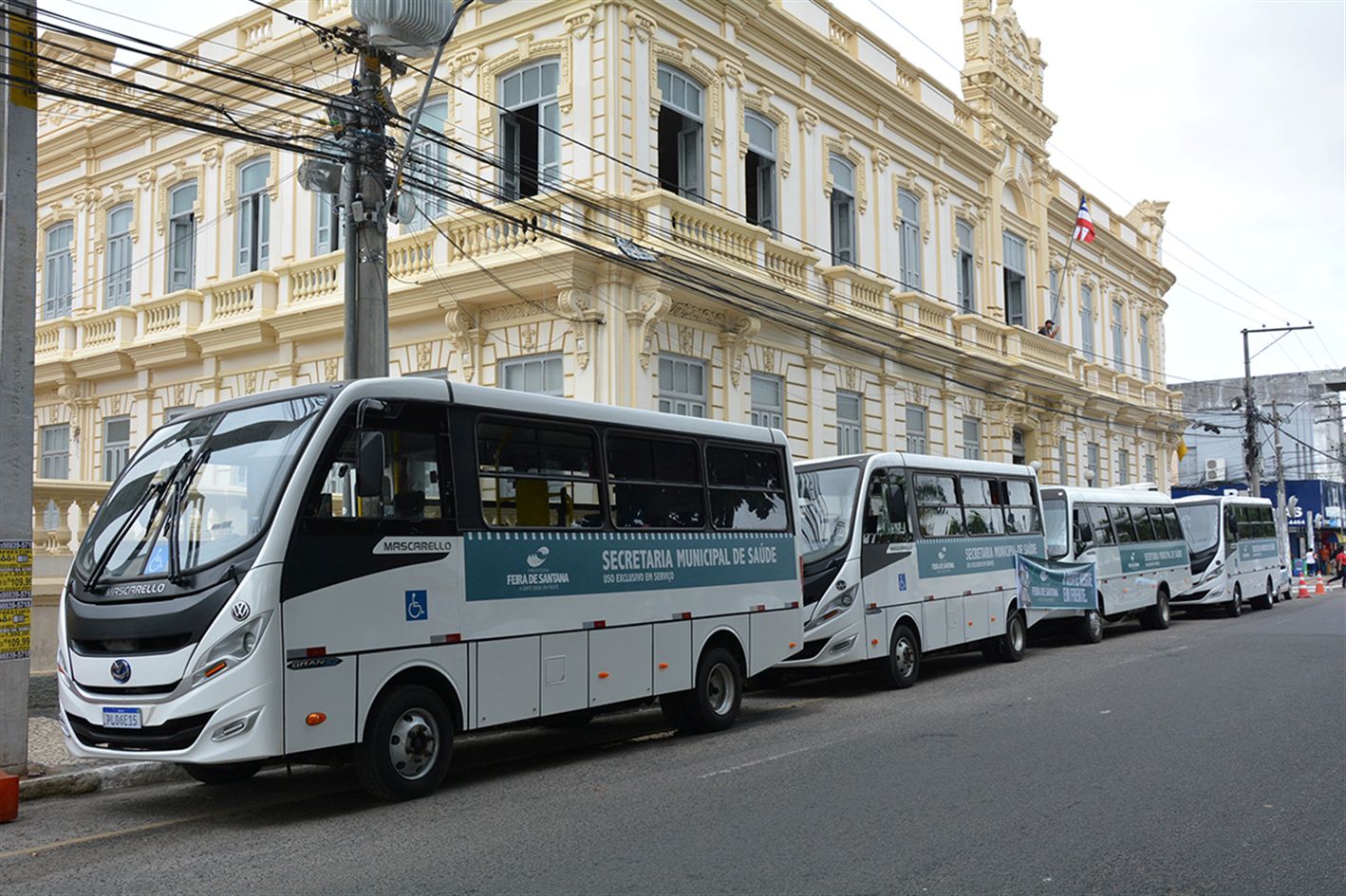 Prefeitura de Feira vai adquirir microônibus para reforçar a frota do TFD