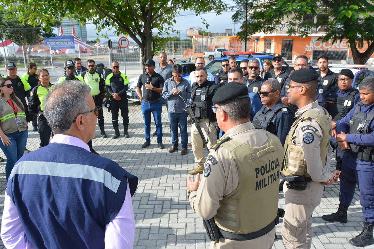 Forças de segurança desencadeiam ação contra tráfico de drogas no entorno do Terminal Rodoviário