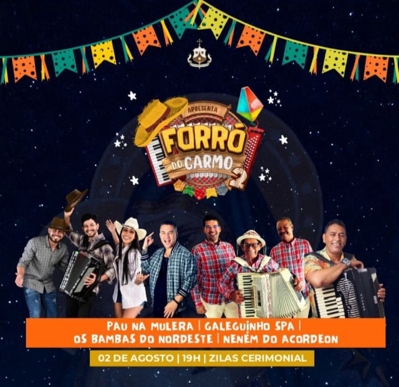 Forró do Carmo une tradição, fé e solidariedade em evento beneficente para construção de nova igreja