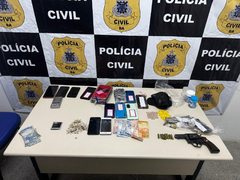 Sete integrantes de grupo criminoso são presos durante Operação Parabellum em Jequié
