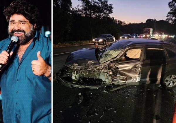 Fabiano, da dupla com Menotti capota carro em rodovia de Minas Gerais
