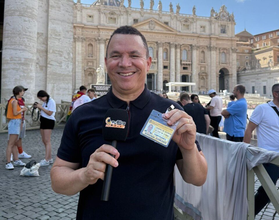 Jorge Biancchi dá início à cobertura do Jubileu dos Jovens 2025 direto do Vaticano