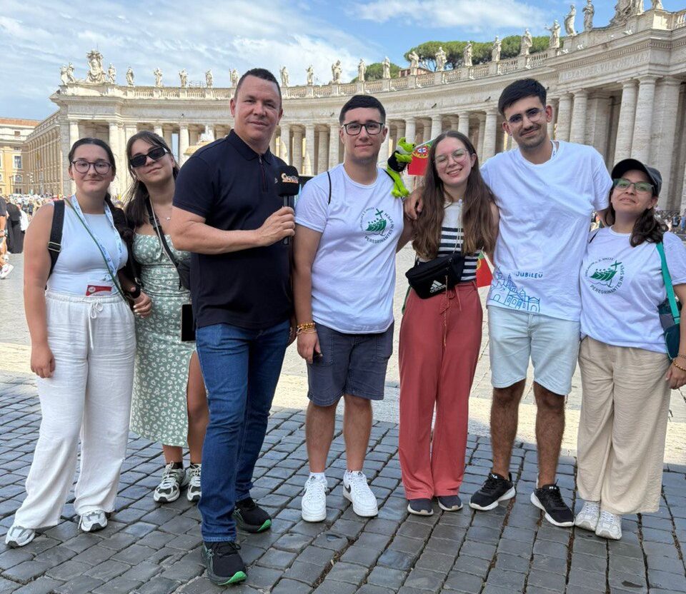 Portugueses destacam emoção de reviver espírito da JMJ no Jubileu dos Jovens com o novo Papa Leão XIV