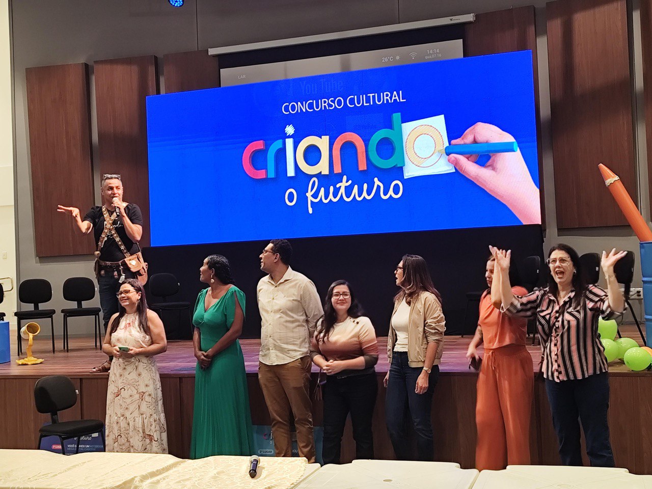 Feira de Santana conhece a criadora do mascote oficial da rede municipal de ensino