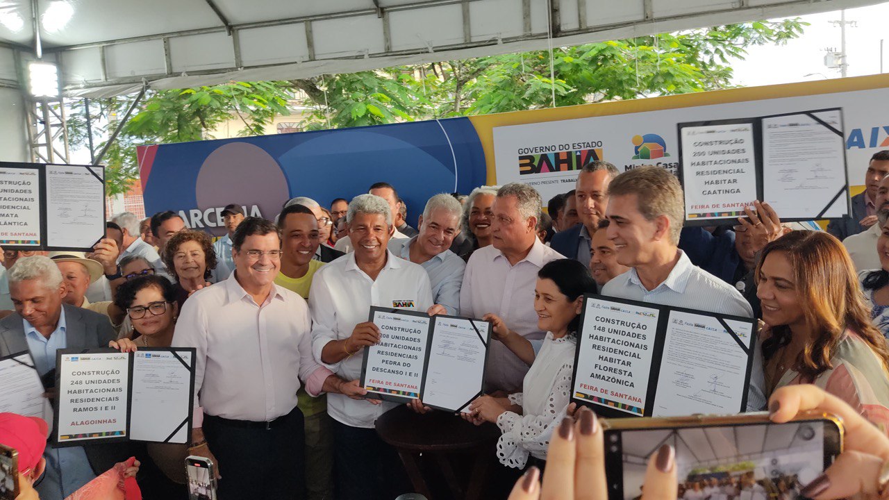 Governo autoriza construção de mais de 200 moradias do Minha Casa Minha Vida em Feira de Santana