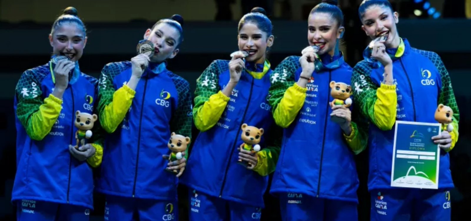Brasil conquista primeira medalha de prata em Mundial de Ginástica Rítmica