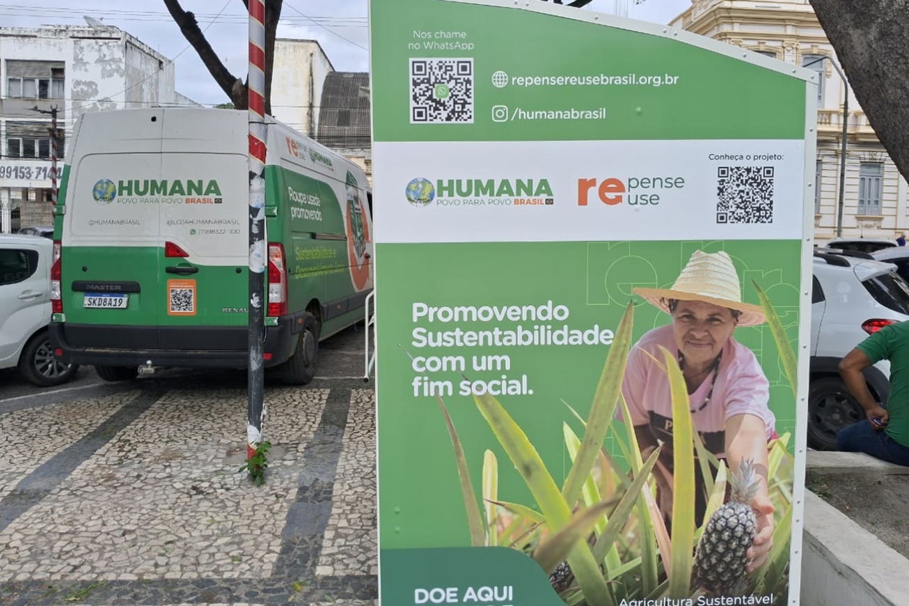 Feira de Santana amplia projeto de reaproveitamento de roupas no Dia Mundial do Reuso