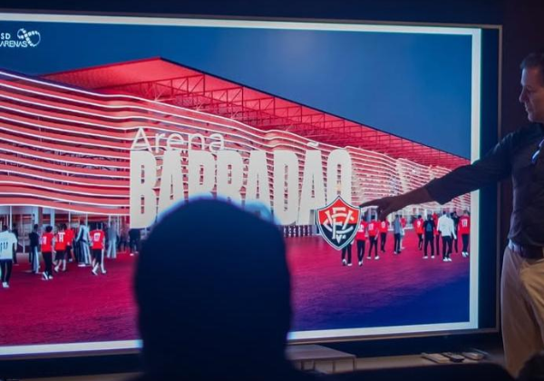Vitória apresenta projeto bilionário da nova Arena Barradão