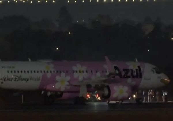 Voo da Azul declara emergência por ameaça de bomba e é desviado para Brasília