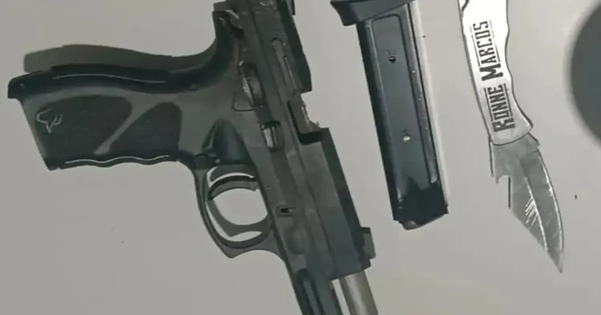 Polícia prende homem com pistola durante festa de aniversário no sudoeste da Bahia