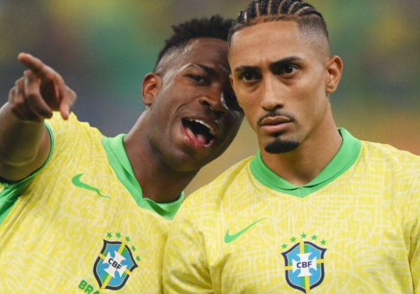 Vini Jr. e Raphinha representam o Brasil entre indicados à Bola de Ouro