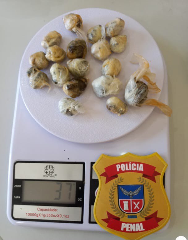 Tecnologia e atuação da SEAP frustram tentativa de entrada de drogas no Conjunto Penal de Brumado