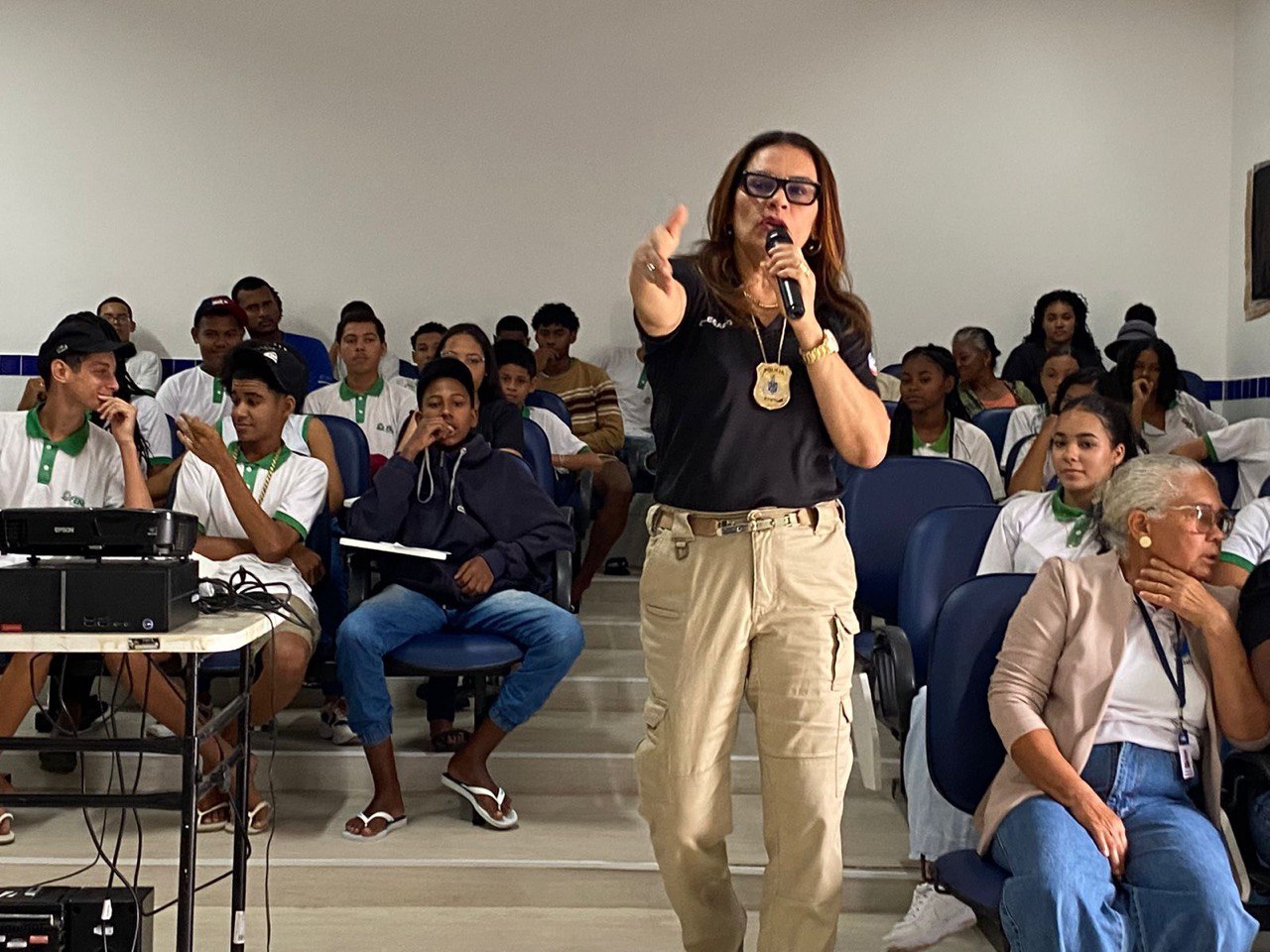 Polícia Civil leva ação itinerante ao distrito de Jaguara para fortalecer proteção de crianças e adolescentes