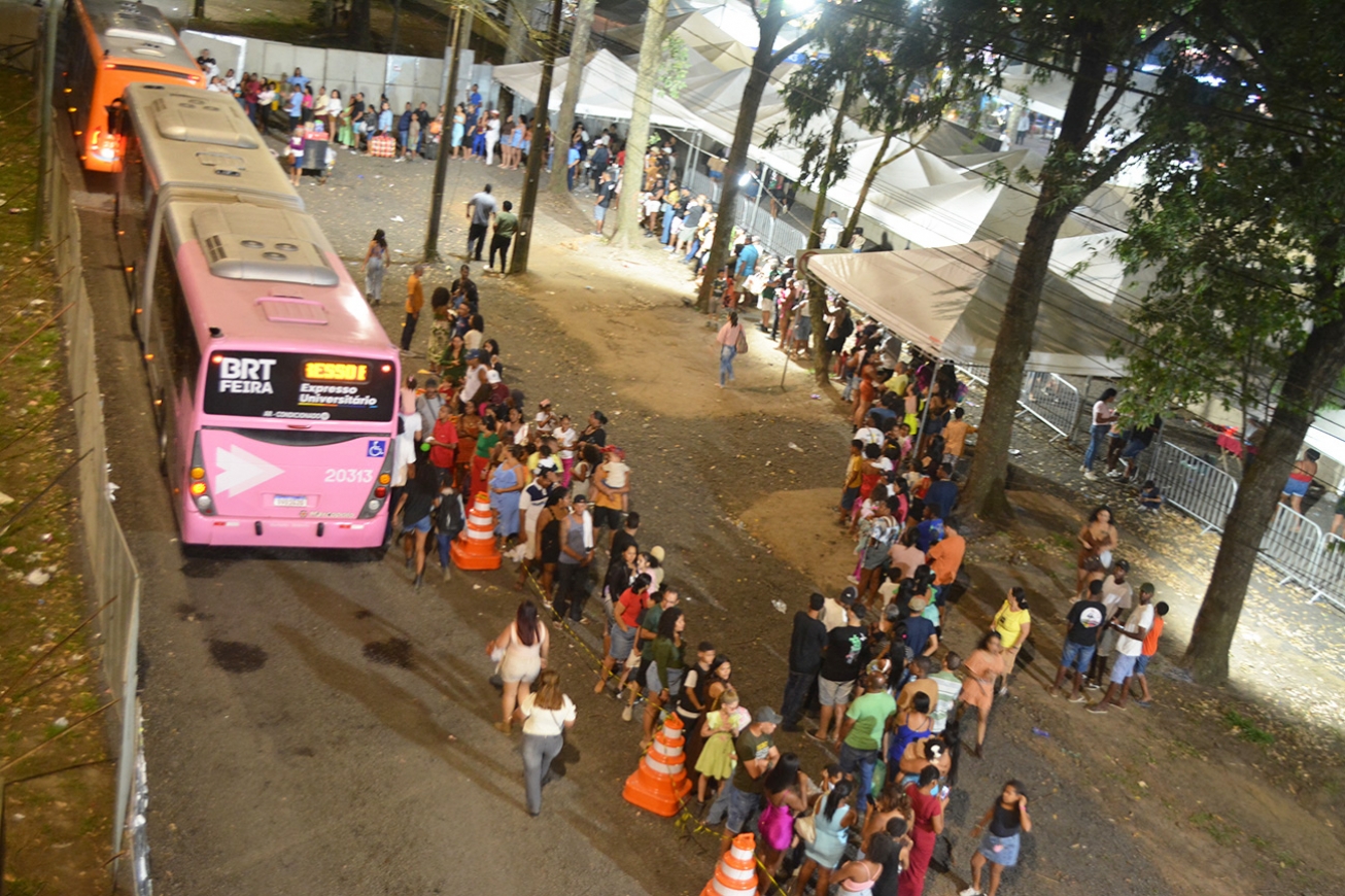 Transporte da 46ª ExpoFeira levou mais de 37 mil passageiros ao Parque de Exposição