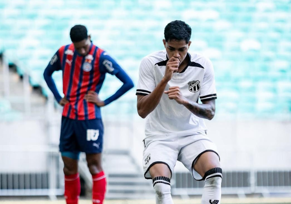 Bahia sofre remontada do Ceará e deixa escapar título do Nordestão sub-20