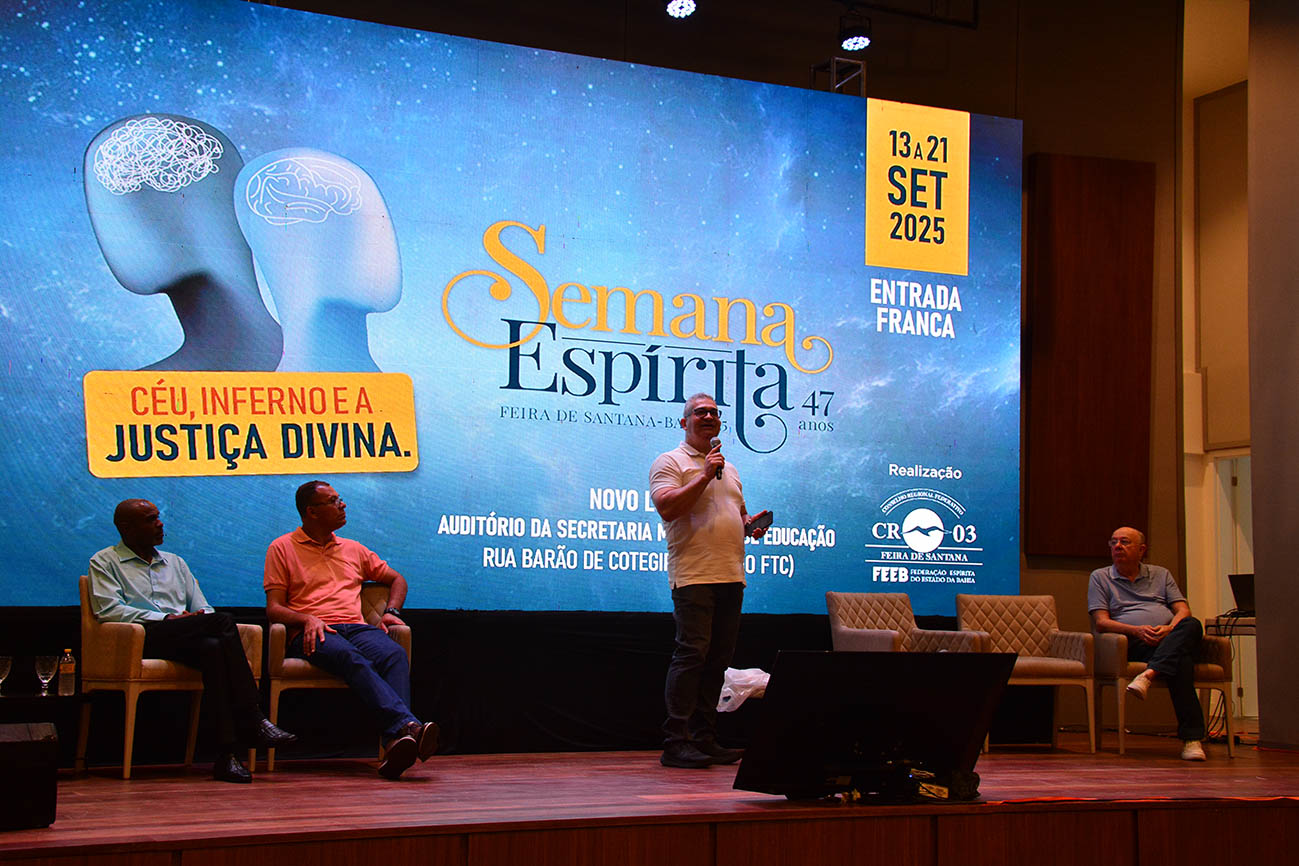 Conferências marcam encerramento da 47ª Semana Espírita de Feira de Santana