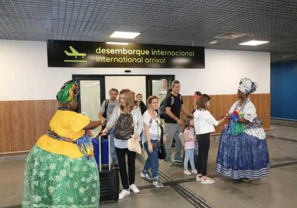 Crescimento da Bahia no turismo internacional em 2025 supera média nacional