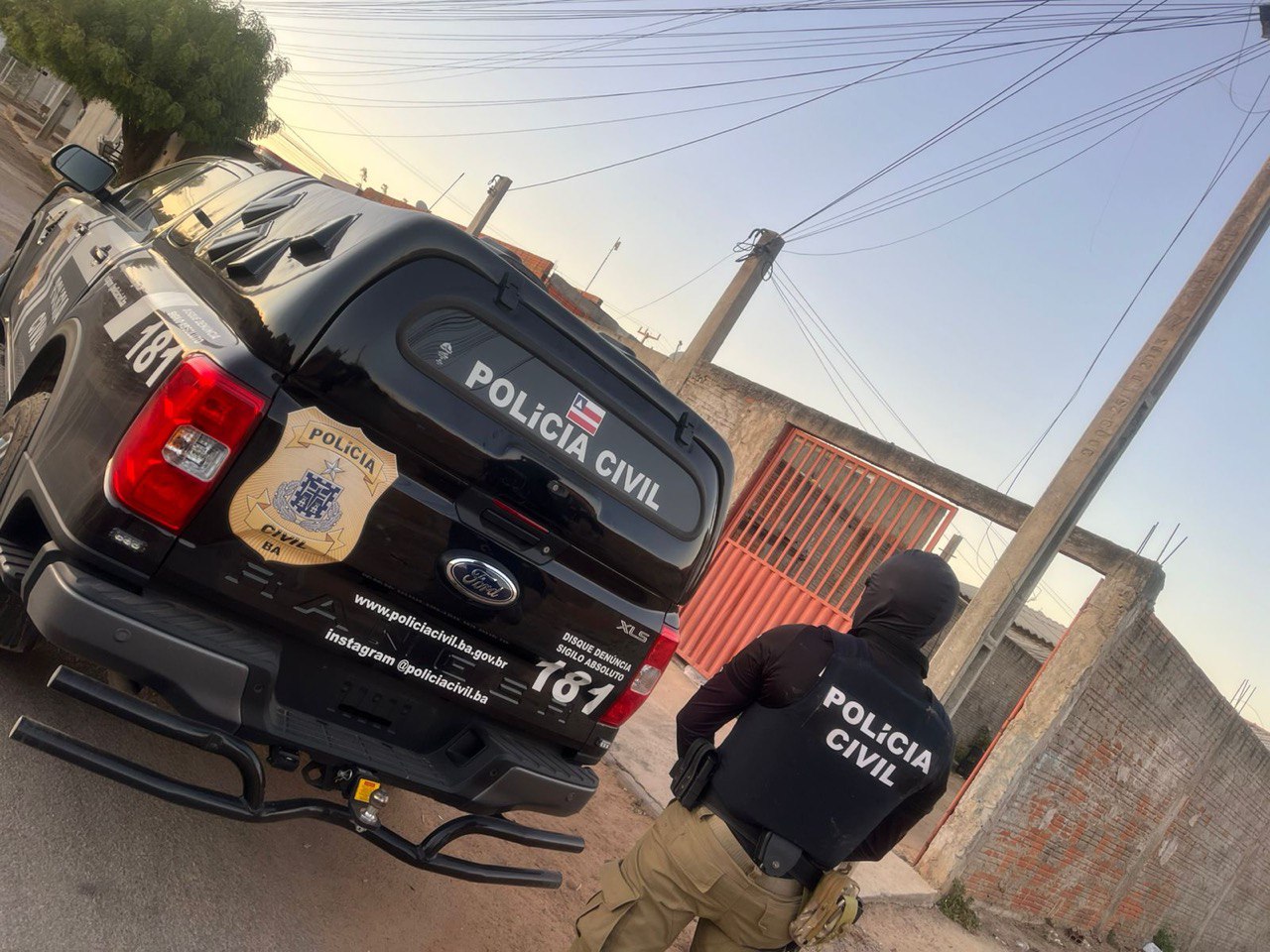 Homem é preso por estupro de vulnerável contra a própria filha em Luís Eduardo Magalhães