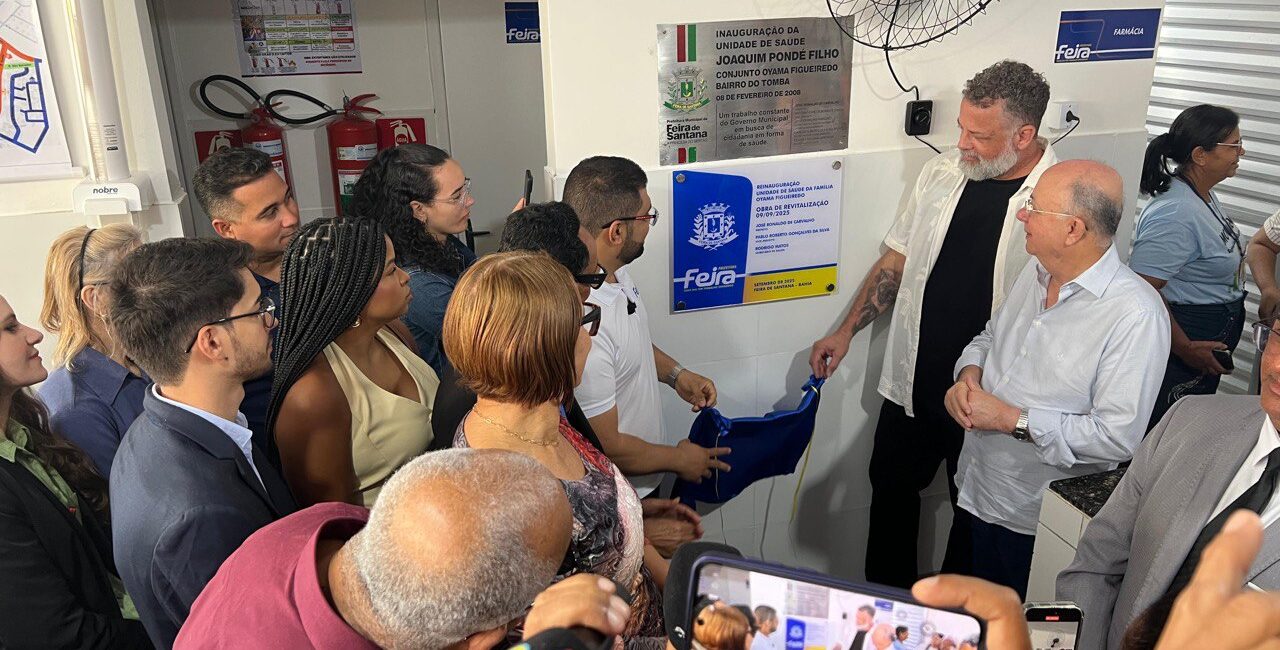 Prefeito José Ronaldo reinaugura USF Joaquim Pondé Filho totalmente revitalizada