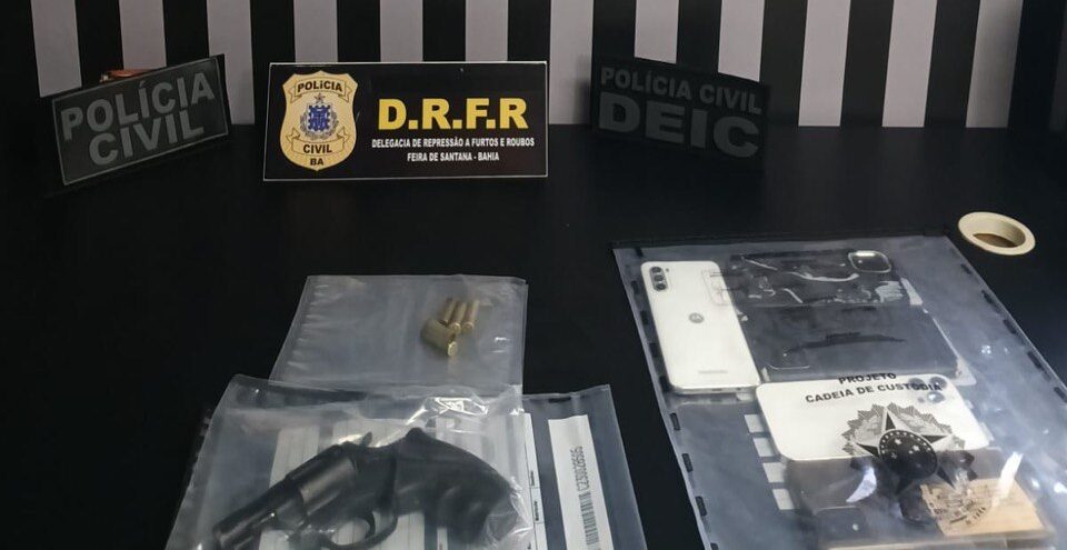 Assaltante morre em confronto com a Polícia Civil em Feira de Santana