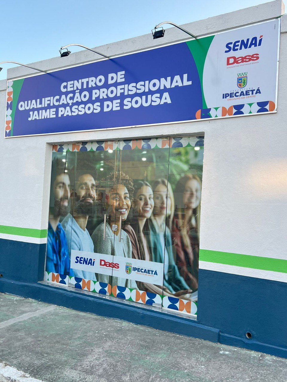 Prefeito de Ipecaetá entrega Centro de Qualificação Profissional em parceria com a DASS e SENAI