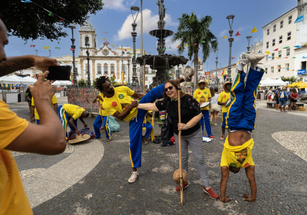 Turismo internacional na Bahia cresce mais de 60% em 2025