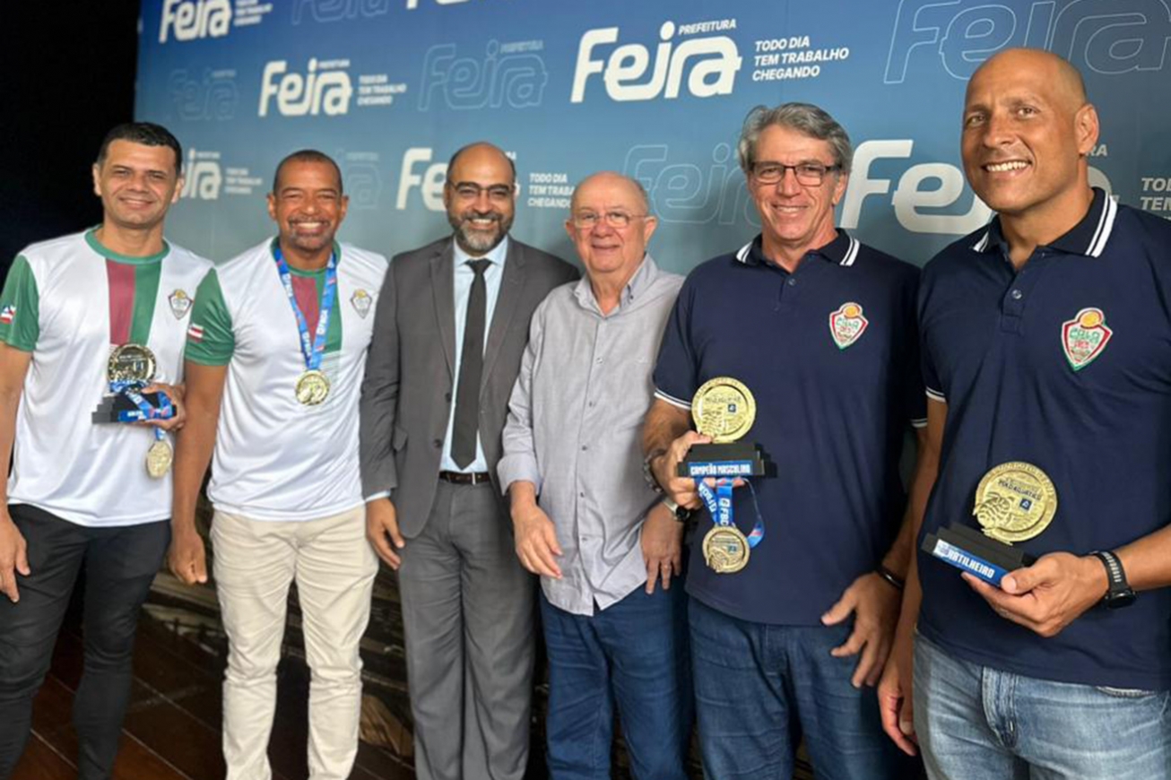 Equipe Master 50 vai representar Feira no Campeonato Mundial de Polo Aquático
