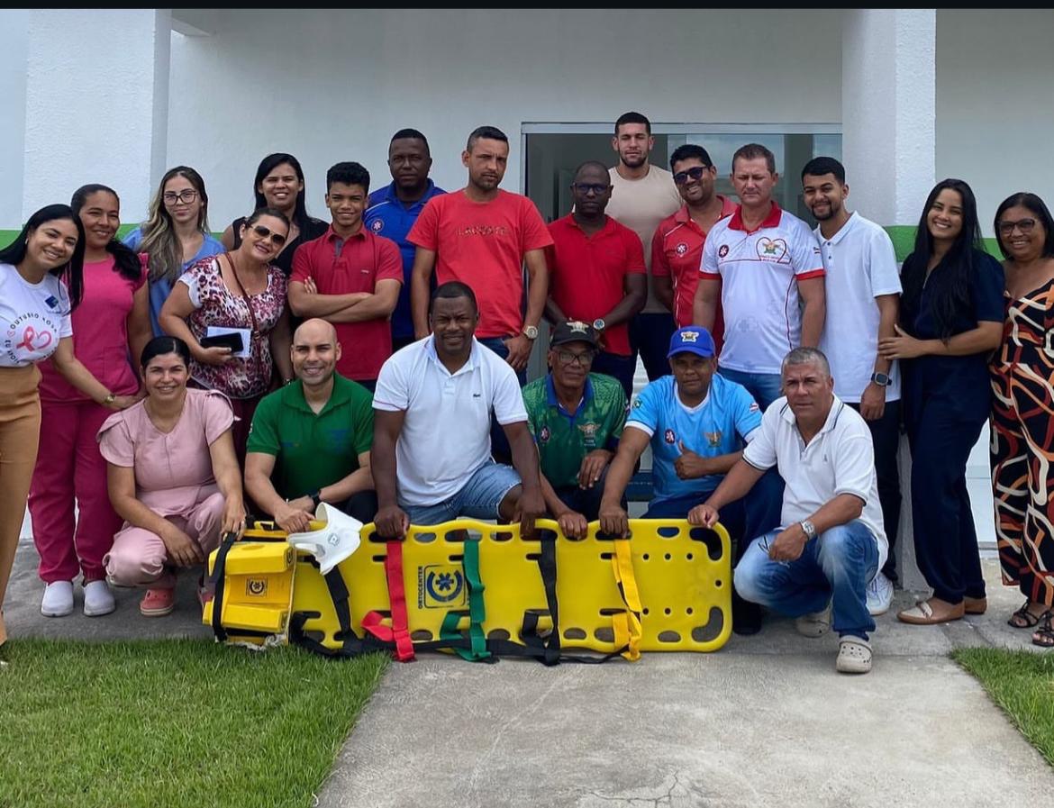 Profissionais de saúde de Ipecaetá passam por capacitação em suporte de vida e atendimento pré-hospitalar