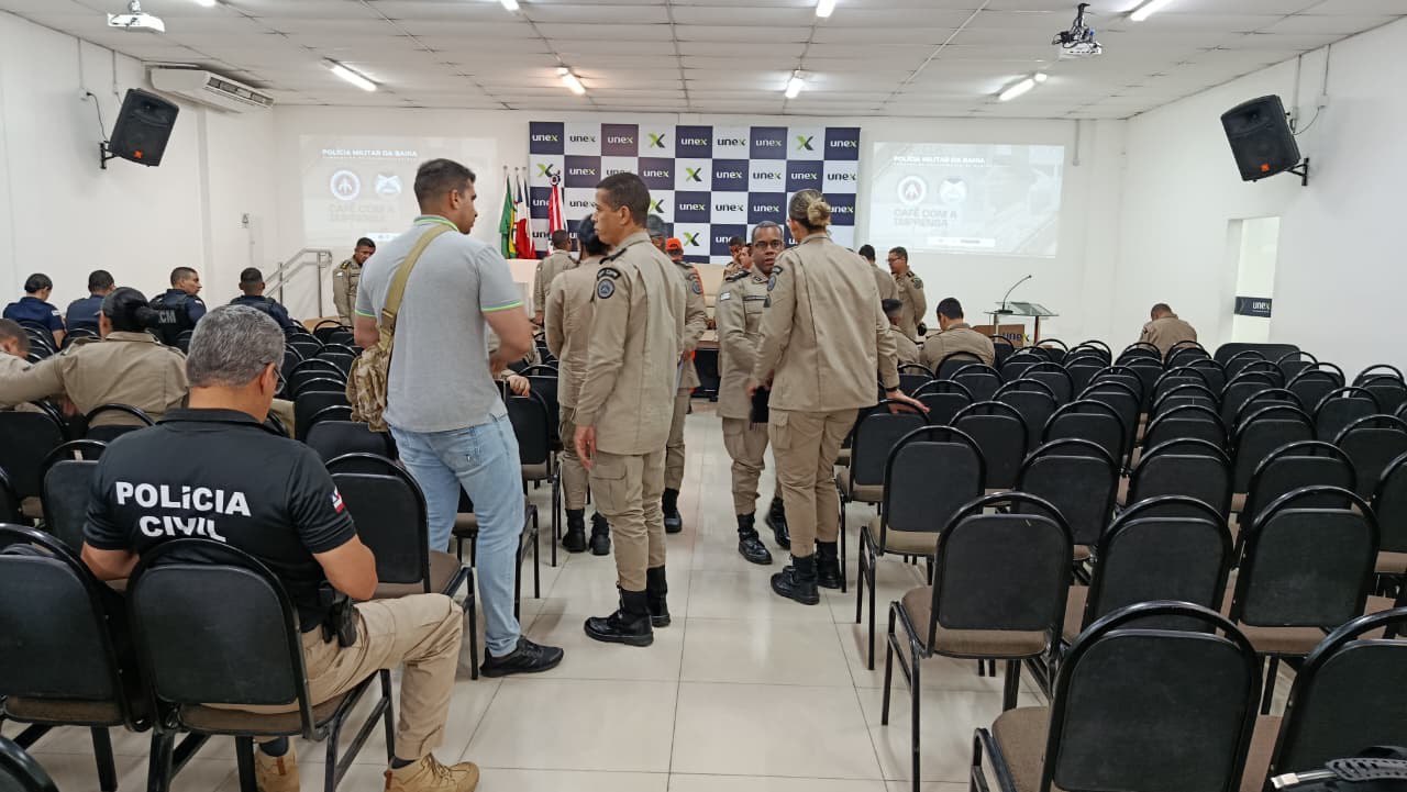 CPR-L apresenta redução de crimes e reforça integração entre forças de segurança durante o Café com a Imprensa
