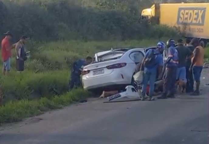 Acidente na BR-101 em Alagoinhas deixa uma vítima fatal