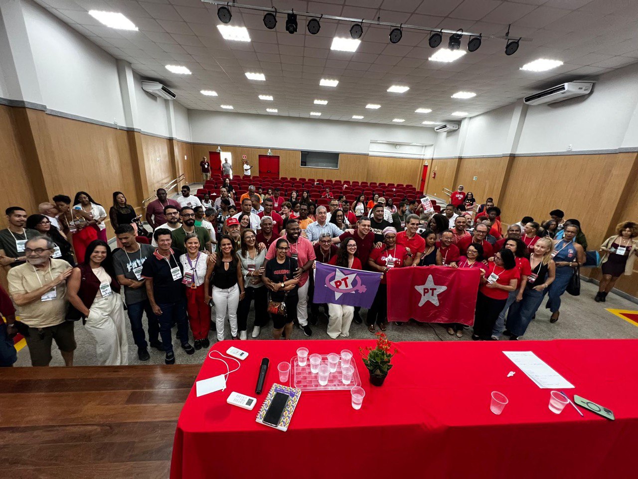 Encontro Territorial do PT reúne lideranças e militantes em Feira de Santana