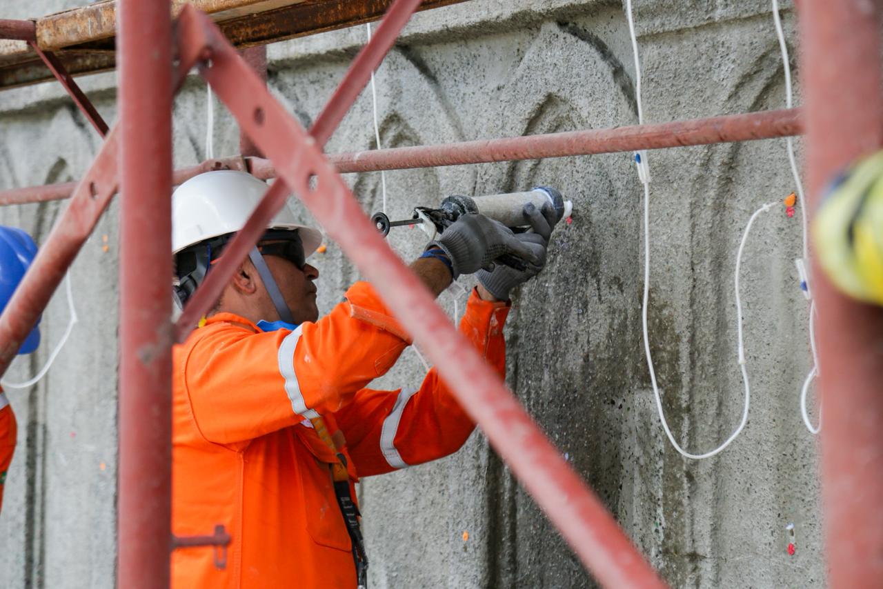 Restauração do Santuário Senhor dos Passos utiliza técnica inédita em Feira de Santana