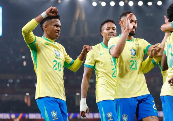 Brasil perde pênalti e fica no empate com a Tunísia em último teste de 2025