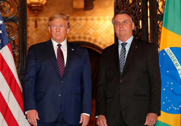 Donald Trump lamenta prisão de Bolsonaro: ‘É uma pena’