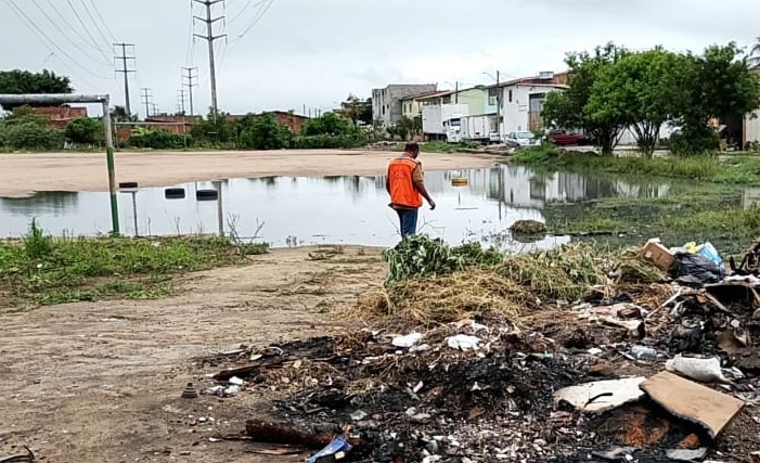 Defesa Civil monitora áreas afetadas pelas chuvas em Feira de Santana