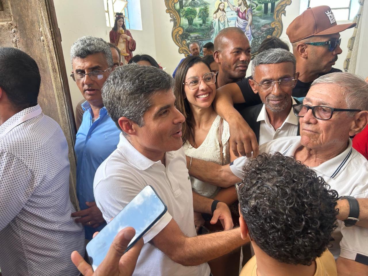 Durante festejos de Santa Bárbara, ACM Neto fala em “sentimento de mudança” na Bahia