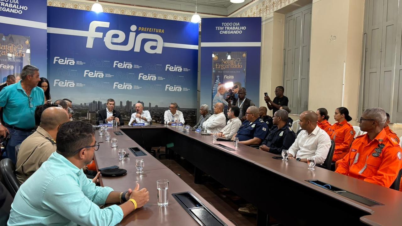 SSP e Prefeitura de Feira de Santana integram câmeras com Termo de Cooperação