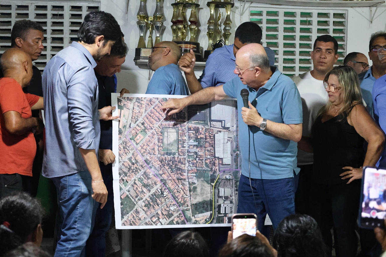 Projeto de macrodrenagem para acabar com alagamentos nas Baraúnas é apresentado para a população