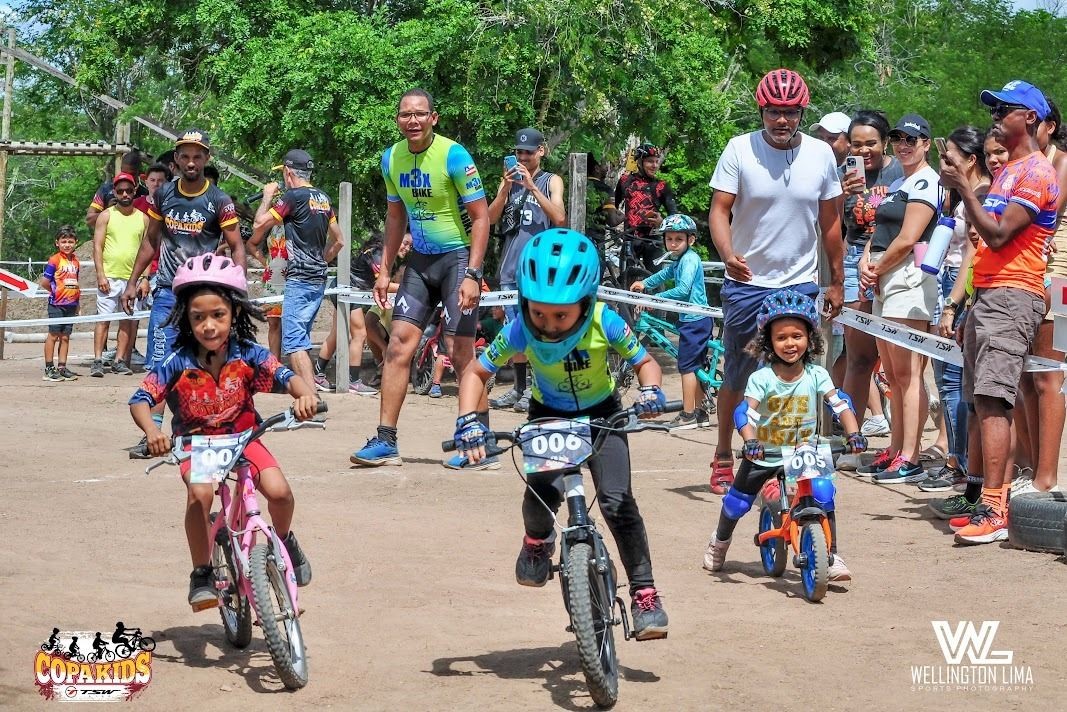 Copa Kids MTB abre temporada 2026 com etapa neste domingo em Feira de Santana