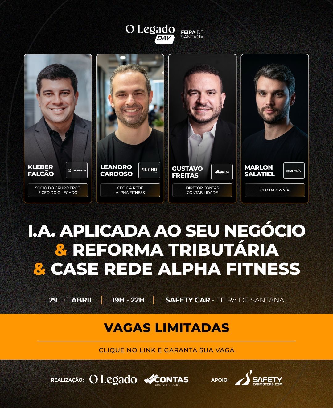 Evento empresarial reúne líderes e debate inovação, reforma tributária e crescimento em Feira de Santana