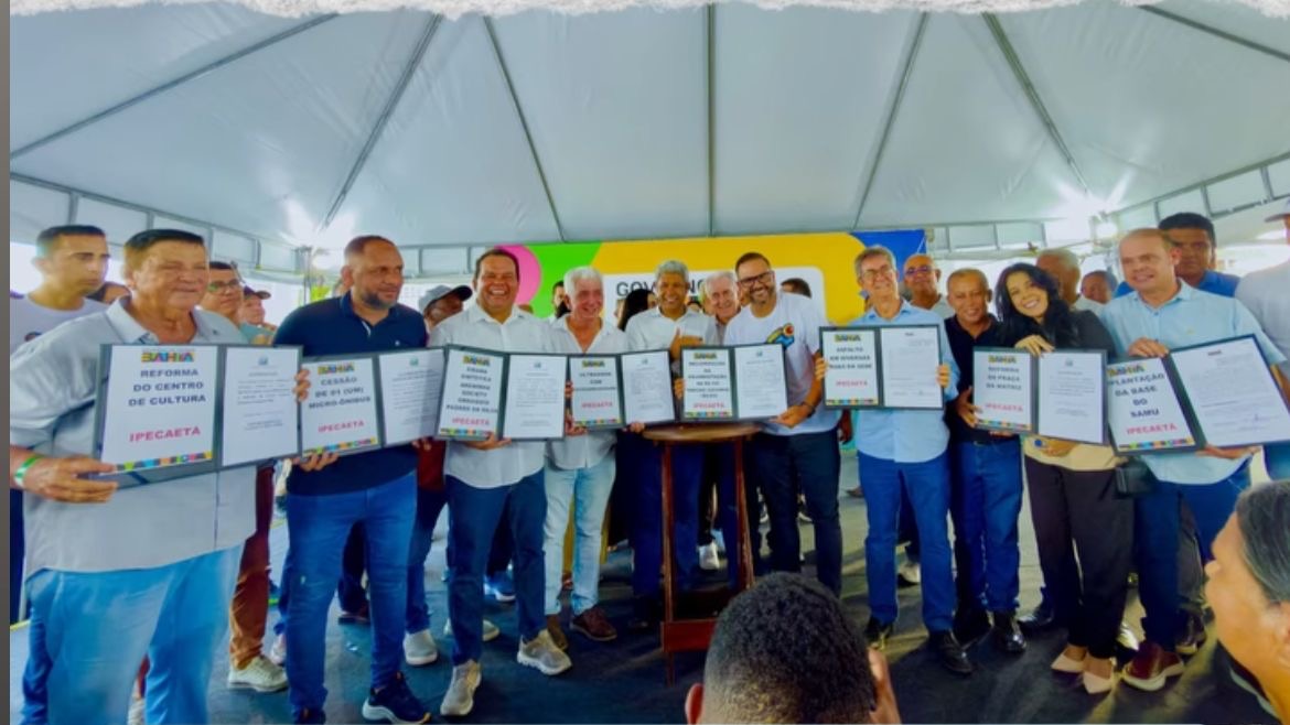 Governador Jerônimo Rodrigues visita Ipecaetá e anuncia pacote de investimentos de R$ 20 milhões