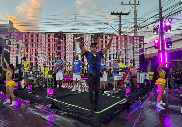 Bruno Magnata e La Fúria lotam gravação de audiovisual em Feira de Santana