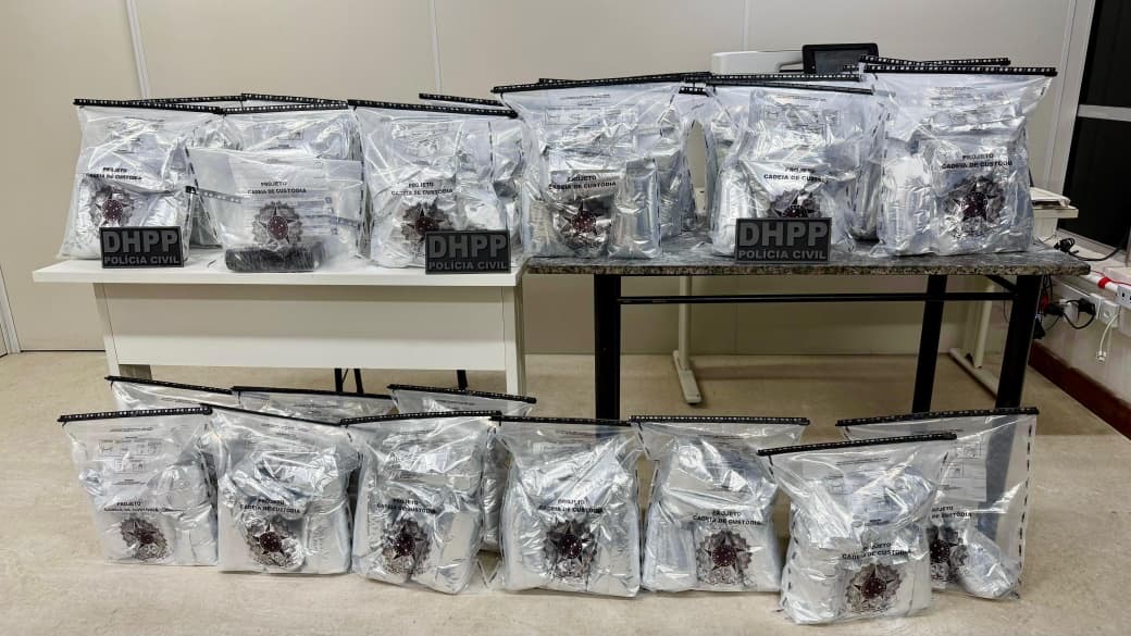 Polícia Civil apreende 80 kg de cocaína durante operação na BR-116