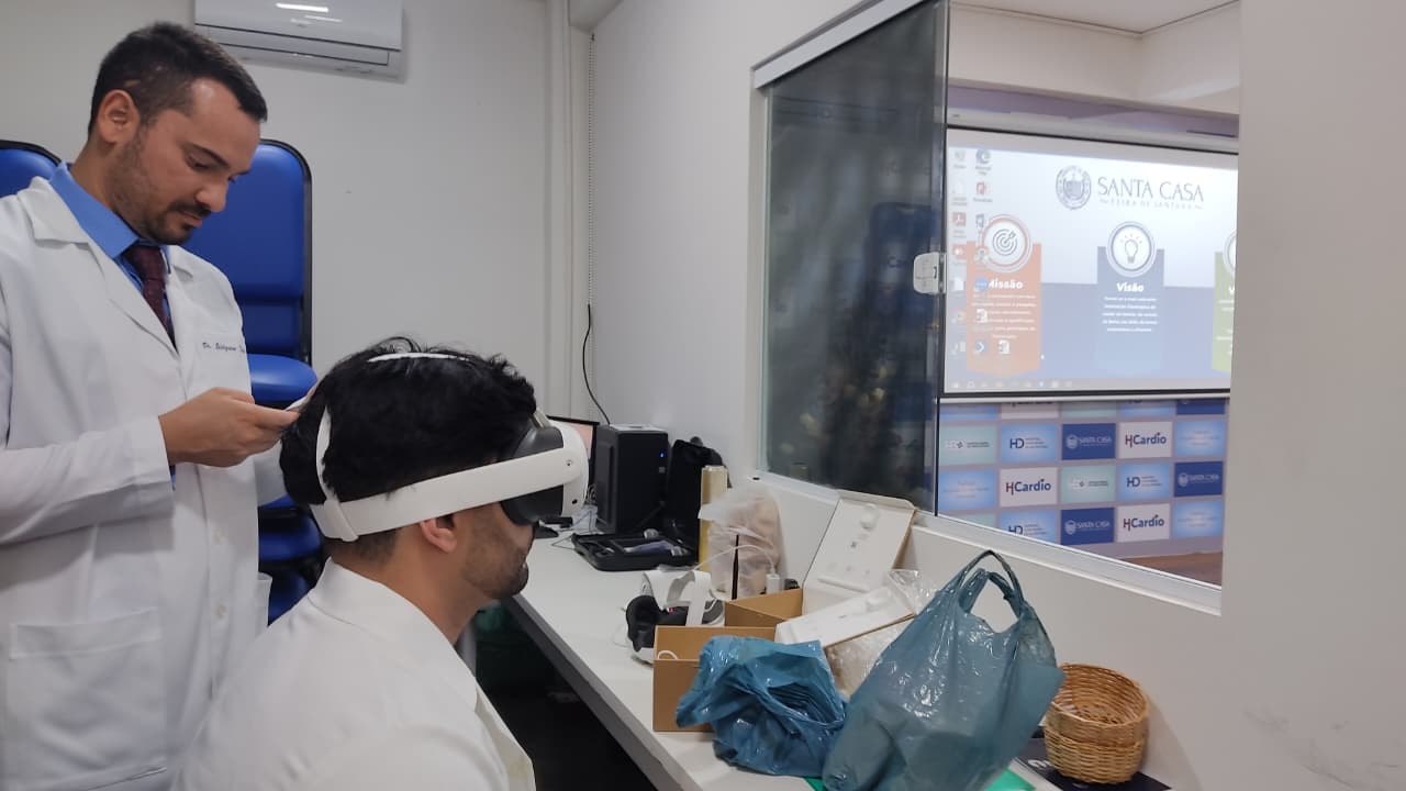 Santa Casa de Feira de Santana inaugura laboratório virtual para treinamento de cirurgias ortopédicas